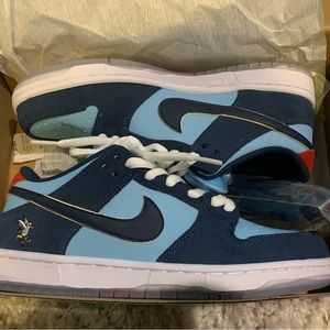 Nike SB dunks low Why So Sad. New with box. Never worn, was gift don’t fit